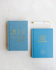 2027 Plan & Dream Set in Seafoam: planner, notebook and Luxe Pen