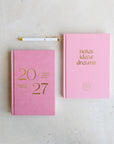 2027 Plan & Dream Set in Blossom: planner, notebook and Luxe Pen